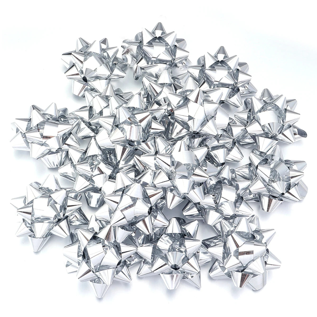 10/20pcs Small Star Bows for Present Wrapping Multi Colors Christmas Ribbon Bows for Parties Birthdays Wedding Holidays