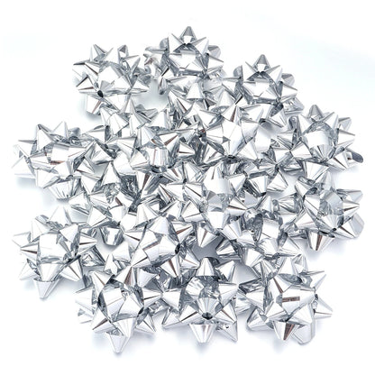 10/20pcs Small Star Bows for Present Wrapping Multi Colors Christmas Ribbon Bows for Parties Birthdays Wedding Holidays