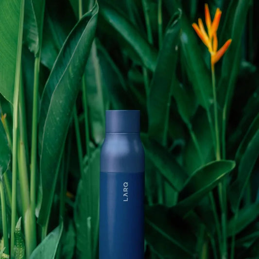 LARQ Bottle PureVis 17 oz - Self-Cleaning and Insulated Stainless Steel Water Bottle with UV Water Purifier and Award-winning