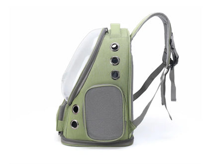 Transparent Cat Carrier Backpack – Breathable Travel Bag
