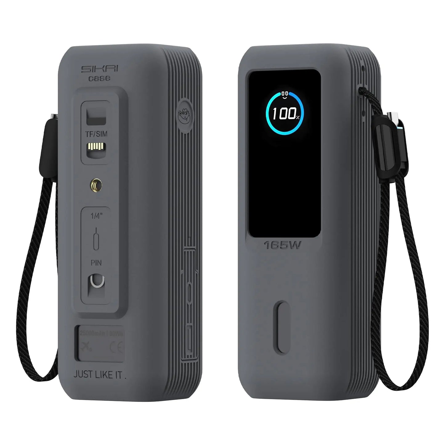 SIKAI Silicone Case for Anker Zolo 165W 2in1 Power Bank Shockproof Protective Cover Soft Durable Portable Charger case