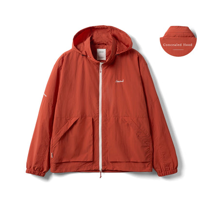 SIMWOOD Lightweight Hooded Jacket – Men’s Oversized Spring/Summer Coat