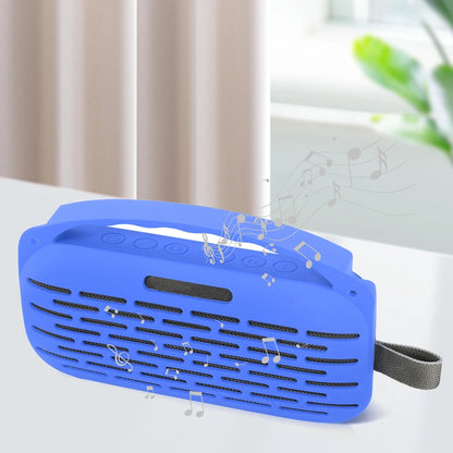 Silicone Case Cover for Bose SoundLink Flex 2nd Gen Speaker Travel Protective Carrying Case Pouch with Handle & Shoulder Strap