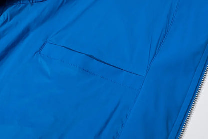 MAGCOMSEN Lightweight Jacket Men's Windproof Waterproof Zip Up Coat Stand Up Collar Windbreaker with 3 Pockets Outerwear