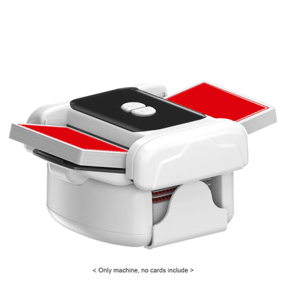 2 Deck Automatic Card Shuffler Card Dealer Machine Electric Casino Card Shuffler Cordless Poker Machine Card Dealer Rechargeable