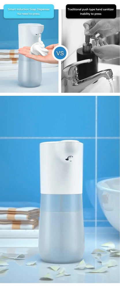 Touchless Foam Soap Dispenser – USB Rechargeable, 350ml
