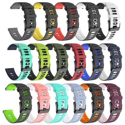 20mm/22mm Silicone Soft Strap For Garmin Active/Vivoactive 6 5/Venu 3 Sq/Forerunner 570 165 265 Band For Amazfit/HUAWEI Bracelet
