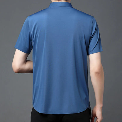Men’s Ultra Stretch Short Sleeve Shirt – Breathable Business Casual