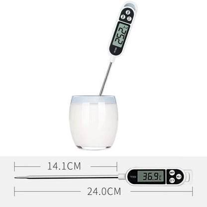 Probe Type Food Thermometer Kitchen Digital Thermometer For Meat Milk Cooking Food BBQ TP300 Electronic Temperature Gauge Tool