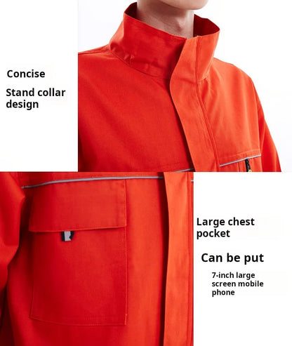 Work Overall Uniform Men Women Working Coveralls Welding Suit Car Repair Workshop Mechanic Plus Size Clothes