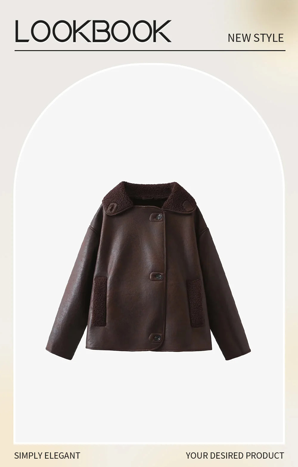 2024 Autumn New Women's Clothing Style Fashionable and Versatile Flip Collar Fur Integrated Double sided Jacket Coat