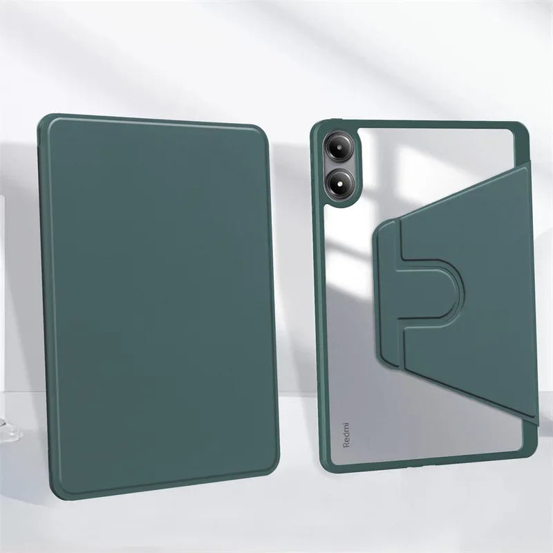 For Redmi Pad Pro 12.1 inch 360 Rotating Magnetic Smart Tablet Cover For Xiaomi Redmi Pad Pro 12.1 2024 Case with Pencil Holder