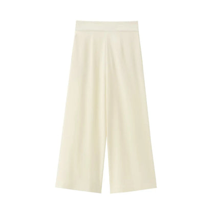 Women’s V-Neck Sleeveless Trouser Set – Summer Chic