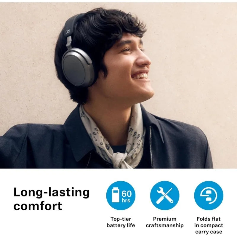 MOMENTUM 4 Wireless Headphones, Bluetooth for Crystal-Clear Calls w/Adaptive Noise Cancellation, 60h Battery - Unique features