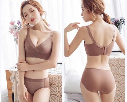 Women's Breathable Cotton Bralette – Adjustable, Seamless & Wire-Free for All-Day Comfort