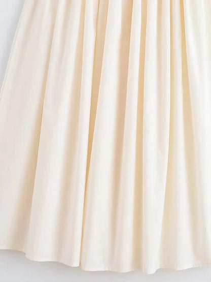 Summer Halter Neck Backless Midi Dress – Elegant & Slim Fit
