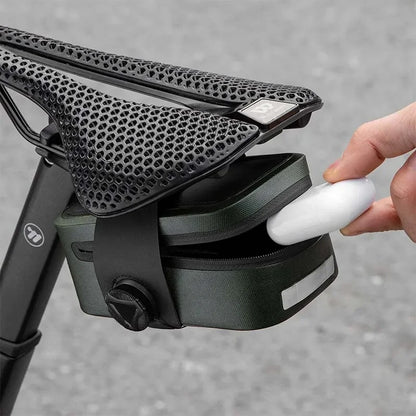 Waterproof Bike Saddle Bag – Compact 600D TPU Cycling Storage by West Biking