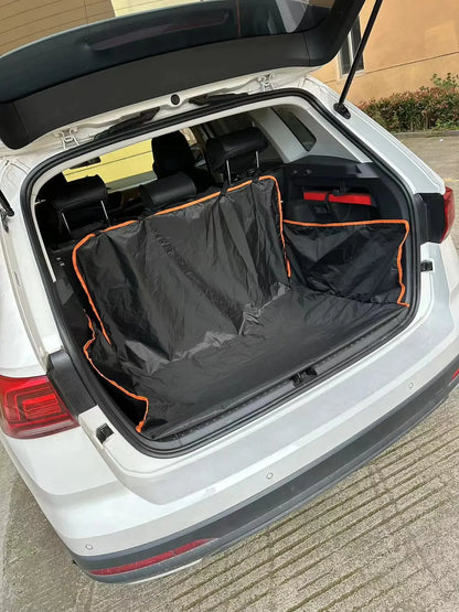 Car Trunk Pet Mat Extendable Waterproof Cargo Liner Removable Washable Anti Slip Scratch Proof Pad Universal Fit SUVs Sedans