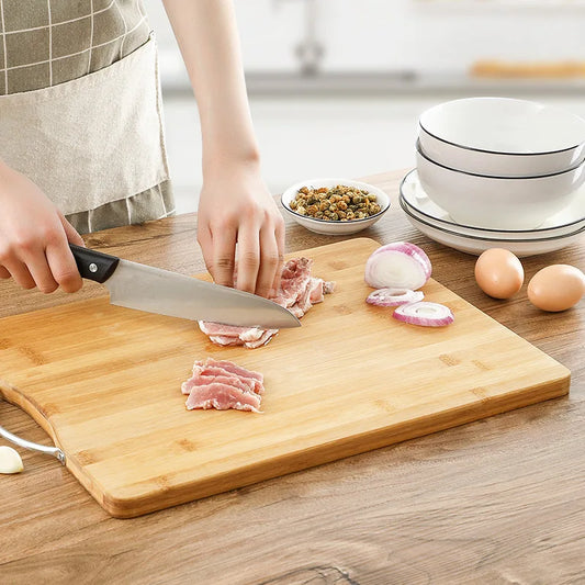 Bamboo Cutting Board – Charcuterie, Meat & Veg Prep Block
