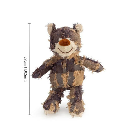 Unbreaka Bear Dog Toy – Durable Squeaky Plush for Chewers