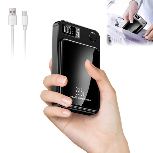 10000mAh Magnetic Wireless Power Bank 22.5W Fast Charger