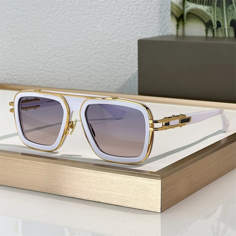 DILTA DTS403 Trendy Sunglasses for Women&men LXN-EVO  Fashion  UV400 Square Travel Vacation gafas de sol hombre