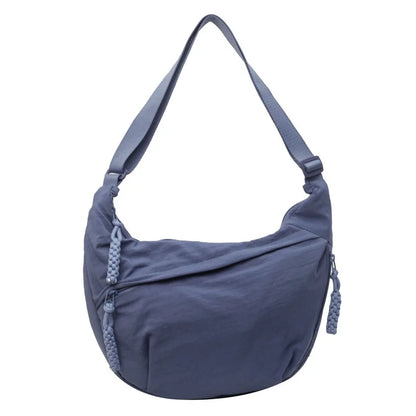 High-Capacity Nylon Crossbody Shoulder Bag for Women