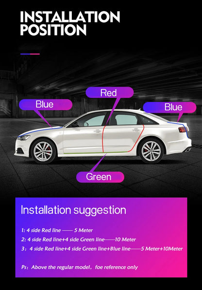 2/3/5M Car Door Anti Collision Strip with Steel Disc Bumper Trim Edge Scratch Protector Strip Sealing Guard Styling Car Decor