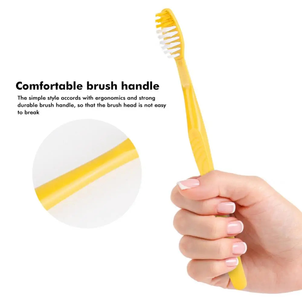 1-100pcs Disposable Hotel Toothbrush Portable Travel Toothbrush With Toothpaste Kit Oral Care Teeth Cleaning Brush Bathroom Set