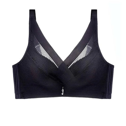 Women's Breathable Cotton Bralette – Adjustable, Seamless & Wire-Free for All-Day Comfort