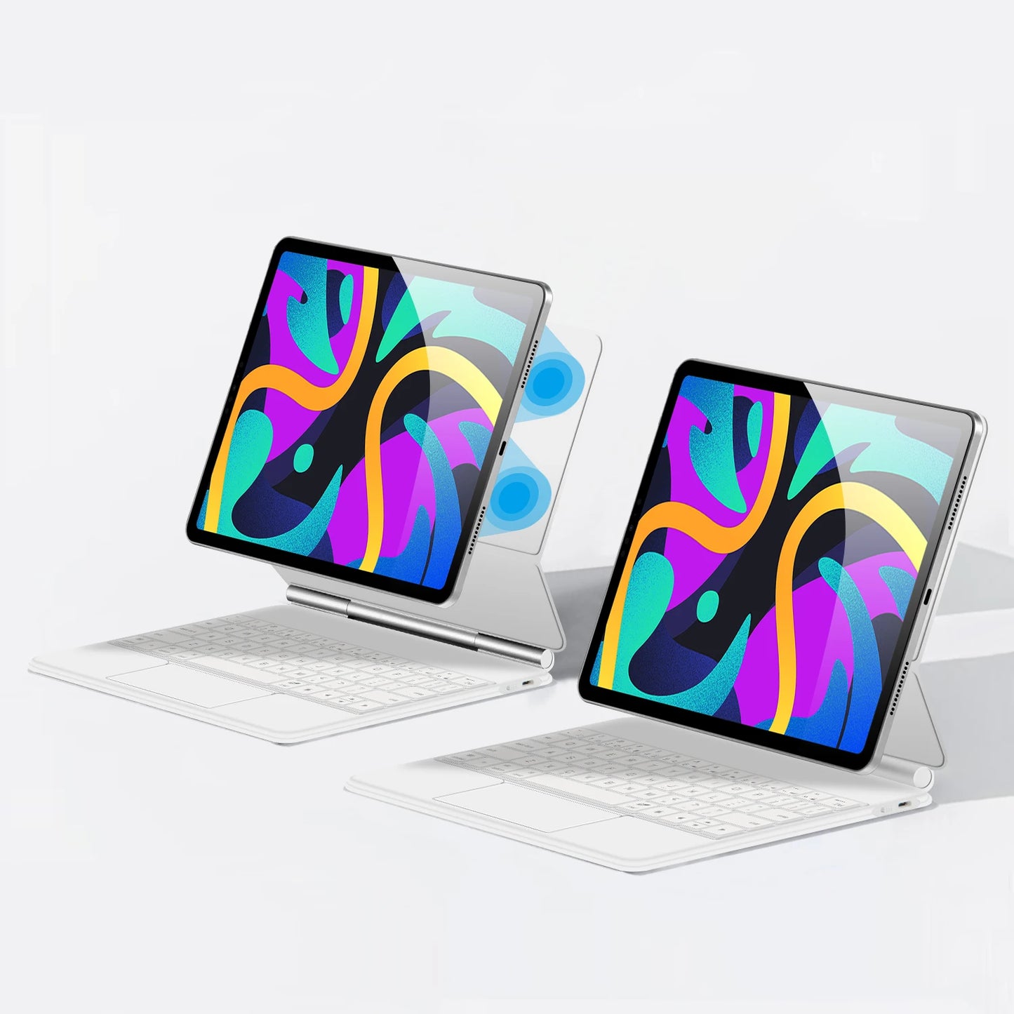 Magic Keyboard For iPad Pro 11 12.9 M4 2024 6th 5th 4th 3rd 2022 2021 2020 2018 M2 Air 4 5 10.9 10th Wireless Smart Cover Case