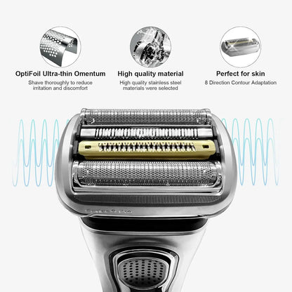 LISI 94M Series 9 Replacement Head Fit for Braun Series 9 Pro 9290cc 9291cc 9370cc 9376cc 9293s 9260s 9295cc Electric Shaver