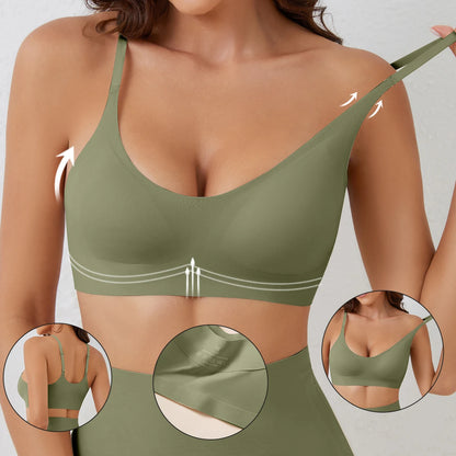 Seamless Wire-Free Bra - Ultra Soft, Breathable & Removable Pads