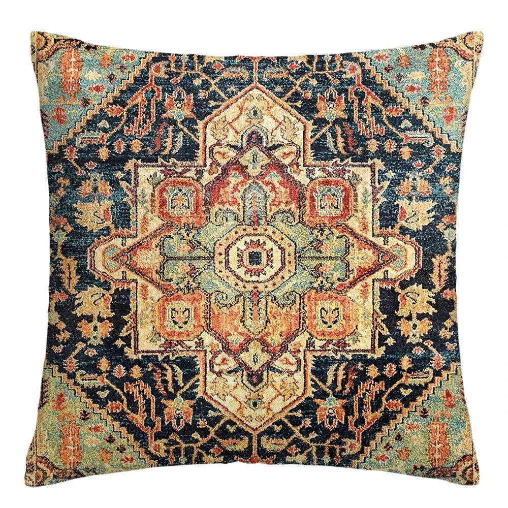 Moroccan ethnic cushion cover, short plush pillowcase 40x40 45x45 50x50 60x60, sofa decorative cushion cover, home decoration
