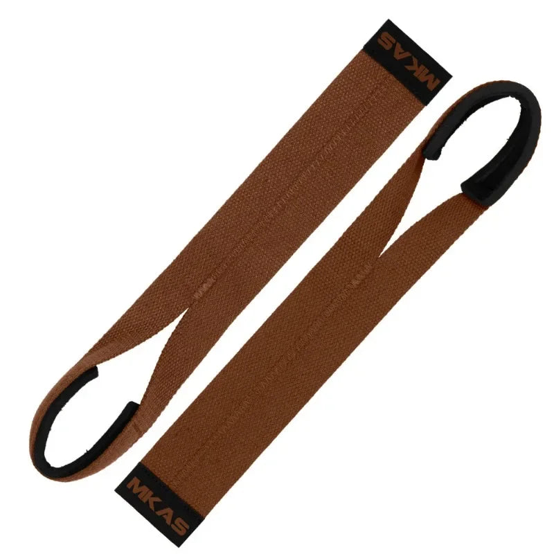 1 Pair Lifting Straps for Weightlifting Durable Cotton Deadlifts Wrist Straps Reinforced Stitching for Gym Snatch Powerlifting