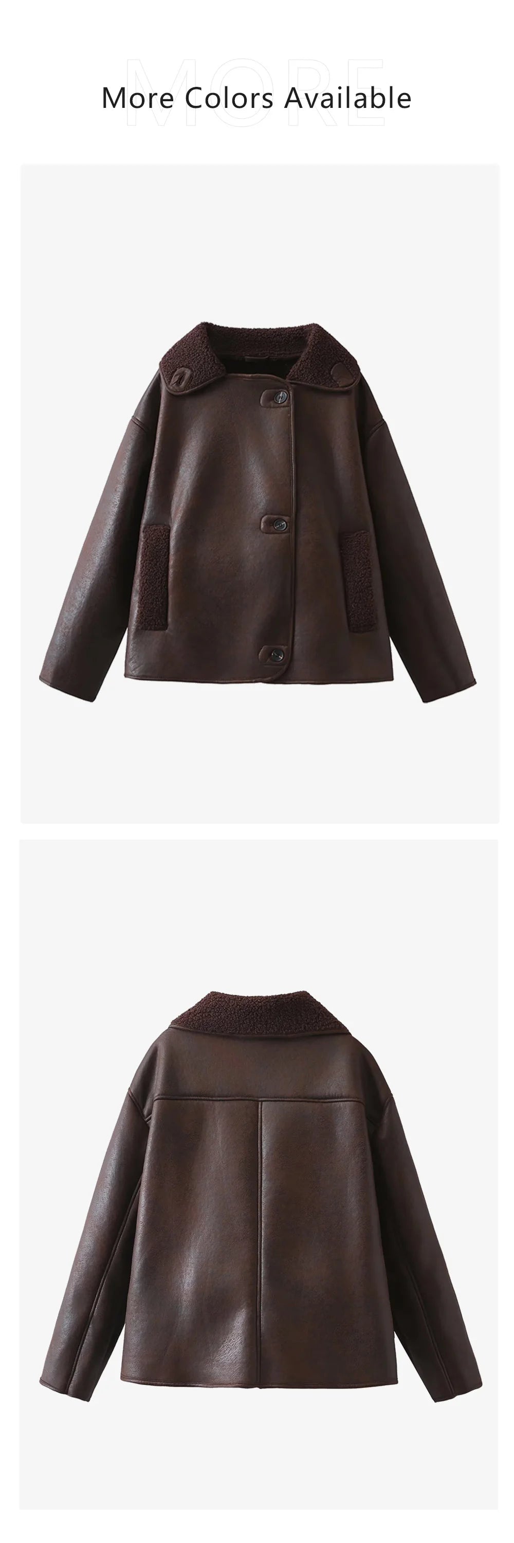 2024 Autumn New Women's Clothing Style Fashionable and Versatile Flip Collar Fur Integrated Double sided Jacket Coat