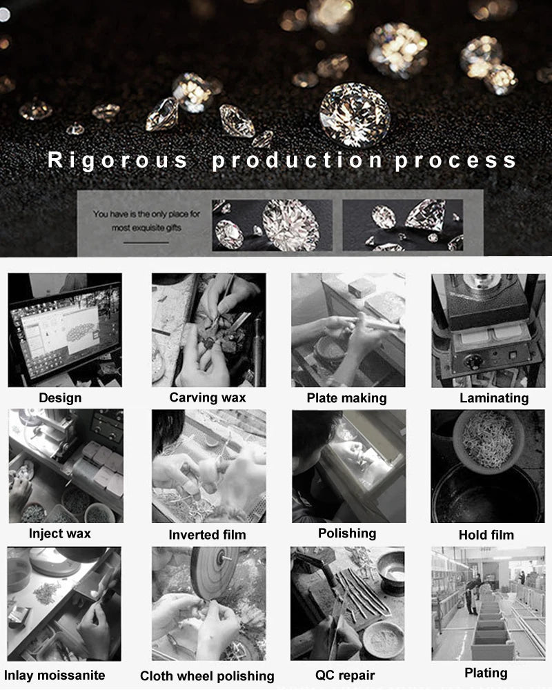 Smyoue 1CT 2CT 3CT Oval Cut Moissanite Necklaces for Women Jewelry 100% Real Silver Chain 925 Pandant Lab Diamond Birthday Gift