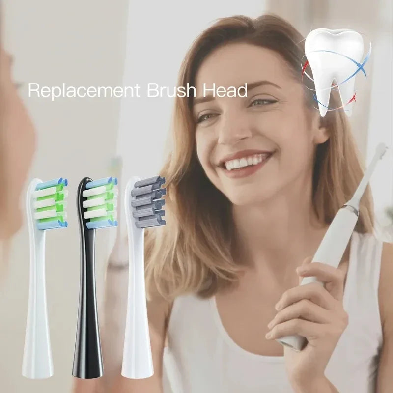 Brush Heads For Oclean Flow/X/ X PRO/ Z1/ F1/ One/ Air 2 /SE Soft Sonic Toothbrush Vacuum DuPont Bristle 7pcs Replacement Heads