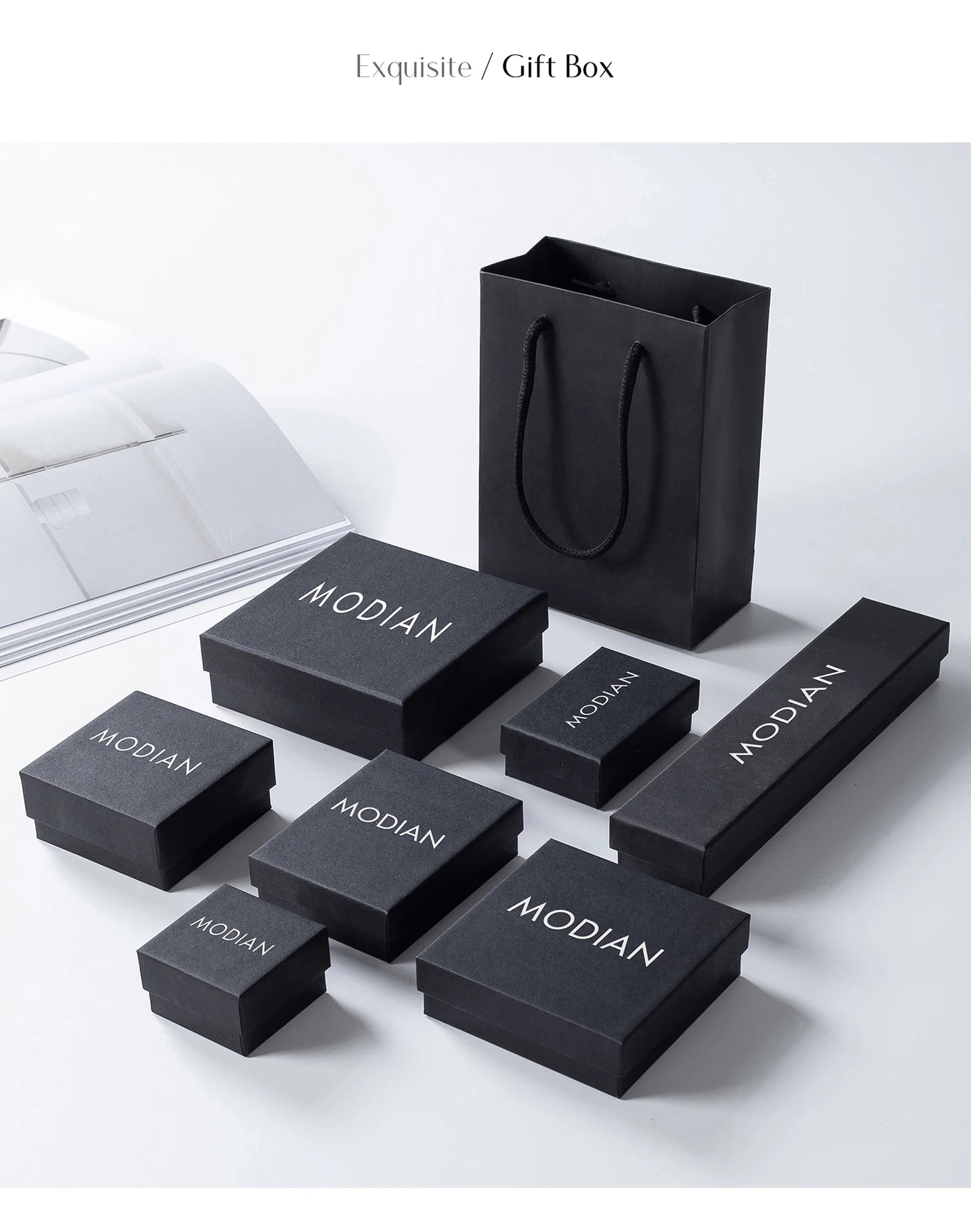 Modian Authentic 925 Sterling Silver Green Tourmaline Necklace Pendant for Women Fashion Bijoux Wedding Statement Jewelry Gifts