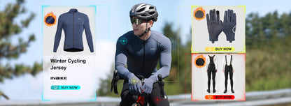 INBIKE Autumn Winter Thermal Bicycle Gloves Touch Screen Men Women MTB Road BikeGloves  Sports Fitness Outdoor Cycling Gloves