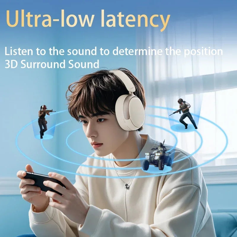 Acer OHR516 ANC Wireless Headphone Noise Cancelling Hi-Res Spatial Audio Earphone Bluetooth Over Ear Headset 40mm Dynamic Driver