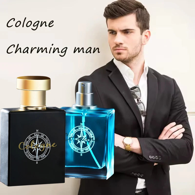 Men's Black Lover Cologne Mixed Wood Sandalwood Eau De Toilette Refreshing Long-lasting Fragrance Deodorant Charming Fragrance