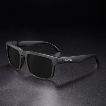 Kapvoe Men Polarized Sunglasses Fashion Cool Fishing Glasses Sliver Sports Cycling Bicycle Eyewear Bike UV400 MTB Road Driving