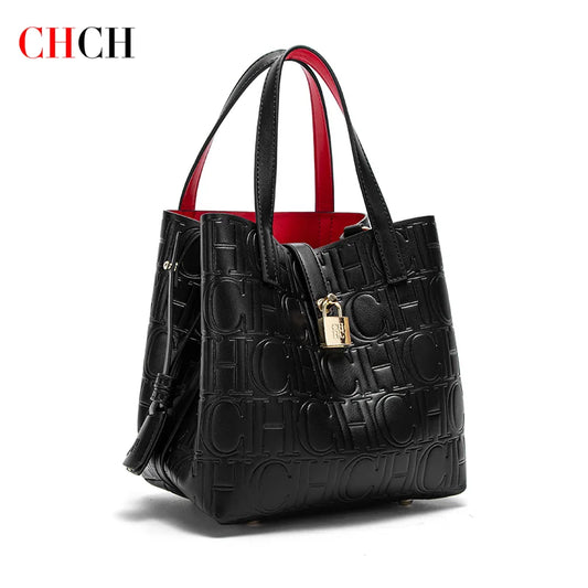Steel Embossed PU Tote Bag – Elegant Handheld Shoulder Bag for Women