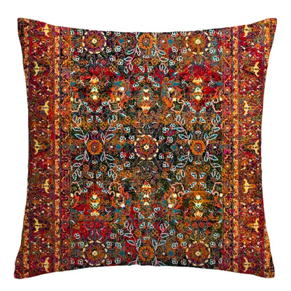 Moroccan ethnic cushion cover, short plush pillowcase 40x40 45x45 50x50 60x60, sofa decorative cushion cover, home decoration