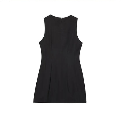 Yellow Slim Fit Mini Dress – Summer 2025 Casual Chic