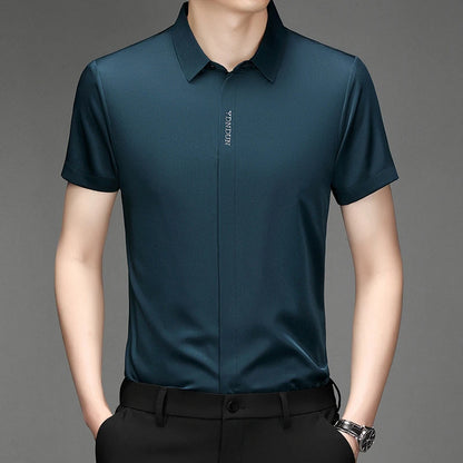 Men’s Business Casual Wrinkle-Resistant Dress Shirt – All Season