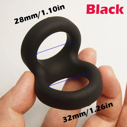 Liquid Silicone Penis Cock Rings, Scrotum Testicles Ball Stretcher,Sex Toys For Men Cockring,Delay  Ejaculation Penisring