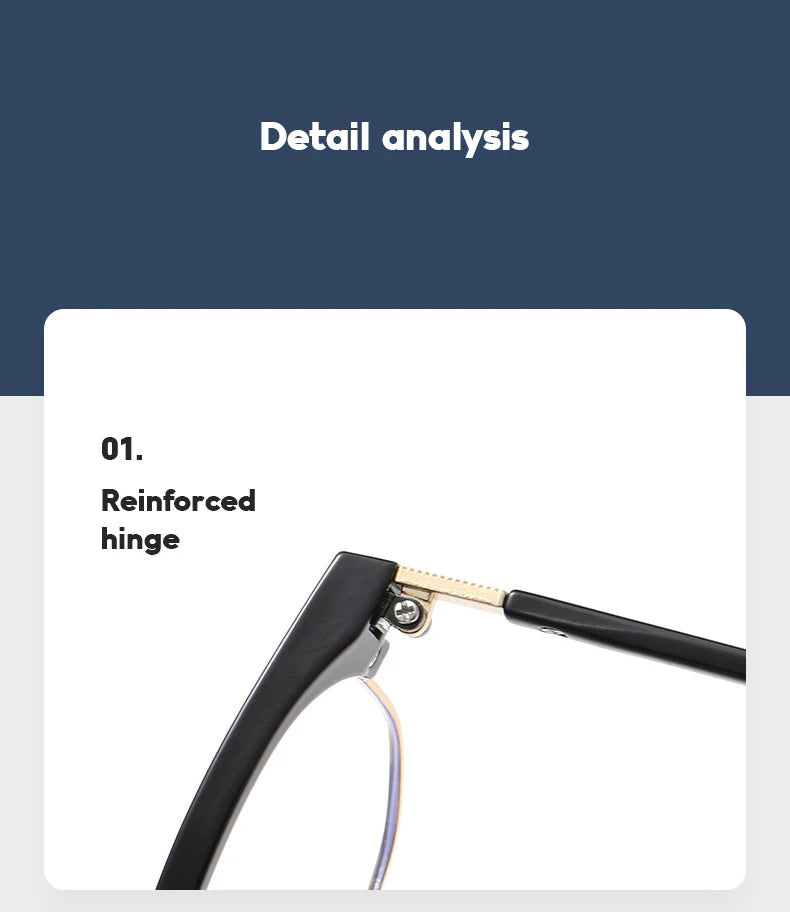 XJiea 2024 Photochromic Anti-blue Light Glasses Men Fashion Rectangle Semi Rimless Eyewear For Women Office Computer Goggle