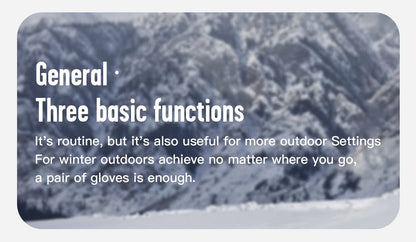 Outdoor Winter Cycling Gloves Touch Screen Motorcycle Gloves  Windproof Sports Riding Ski Gloves Waterproof 3M Running Gloves